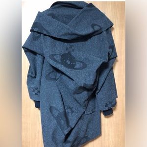 Rare Vivienne Westwood coat jacket Japan Exclusive Large Orb Logo Print Vintage